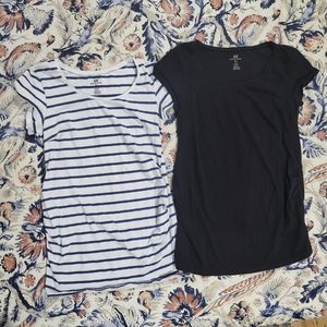 Maternity tees 2 pack